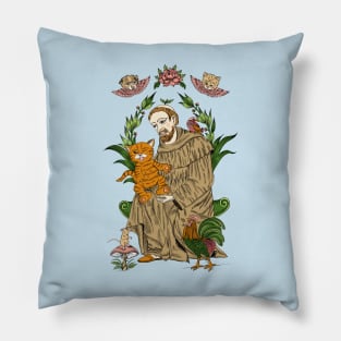 Saint Francis of animals Pillow