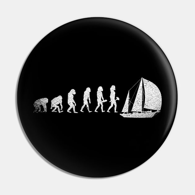 Evolution Of Sailors Retro Sailing Pin by ShirtsShirtsndmoreShirts