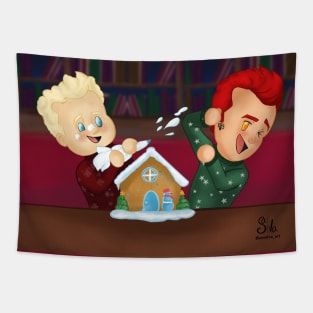 Gingerbread decoration Tapestry