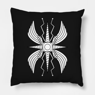 Imperial Roman Shield III. Scutum III (white) Pillow