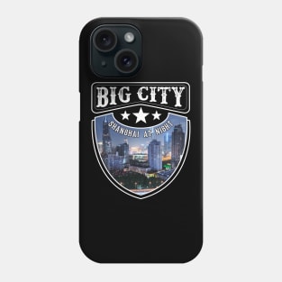 Big City - Shanghai At Night - Mega Phone Case