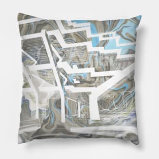 geisel library the brutalist brutalismus modern architecture building art Pillow