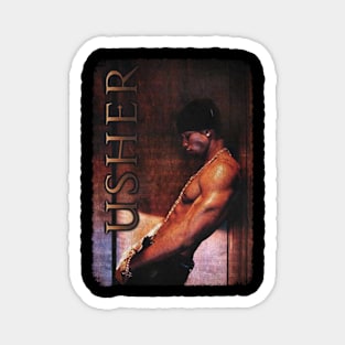 Usher Aestetic Vintage Magnet