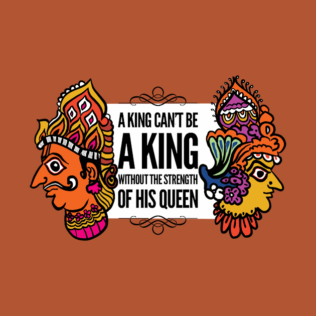 king and queen by Conqcreate Design