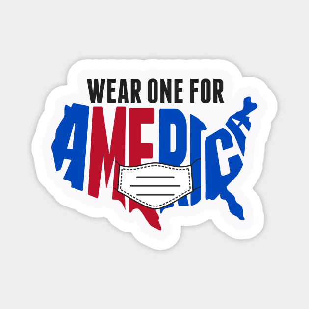 Wear One For Me (dark lettering) Magnet by SEVI Apparel