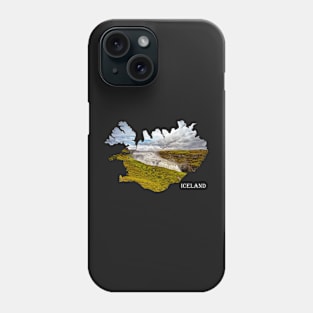 Souvenir of Gullfoss Waterfall and Iceland Phone Case