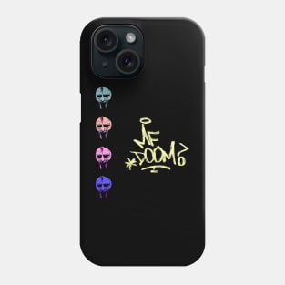 Mf doom masks and signature Phone Case