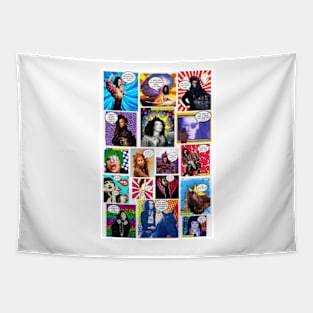 Go Pow WOW with Dead or alive & Pete Burns Tapestry