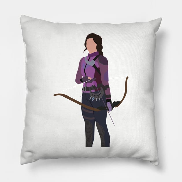 Kate Bishop Character Art Pillow by Mint-Rose