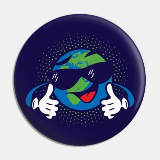 Cool Looking Planet Earth Pin