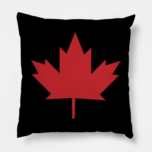 Maple Leaf 2 Pillow by Orchyd