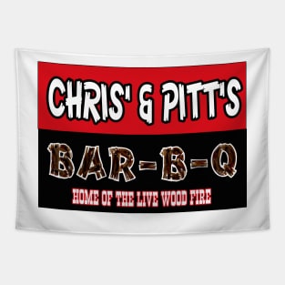 Chris' N Pitt's Bar-B-Q Tapestry