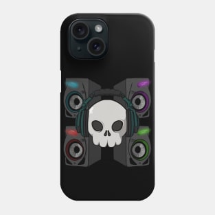 Deejays cre Jolly Roger pirate flag (no caption) Phone Case