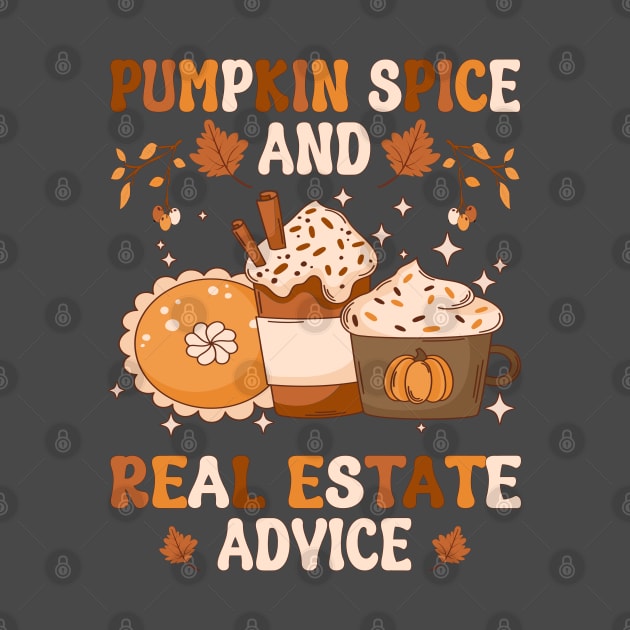 Real Estate Halloween Pumpkin Spice And Real Estate Advice by WildFoxFarmCo