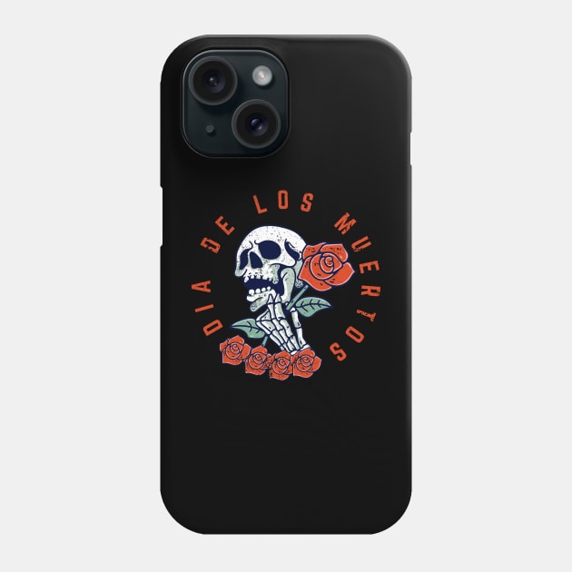 Dia De Los Muertos - Calavera - Skull design Phone Case by verde