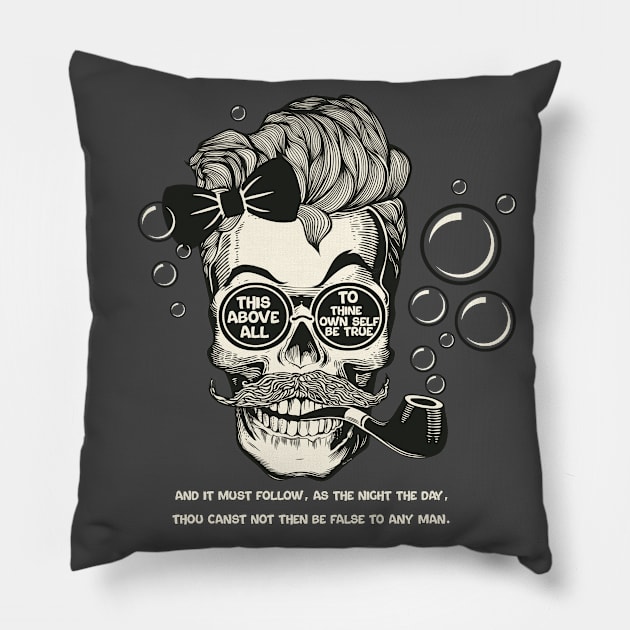 To Thine Own Self. 2 Pillow by HappiAnarky