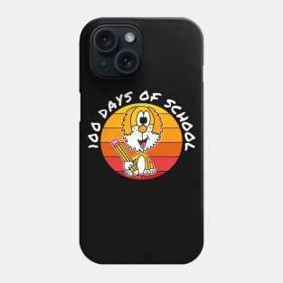 100 Days Of School Dog Kindergarten Teacher 2023 Phone Case