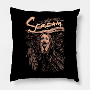 The Scream - Munch inspired Pillow