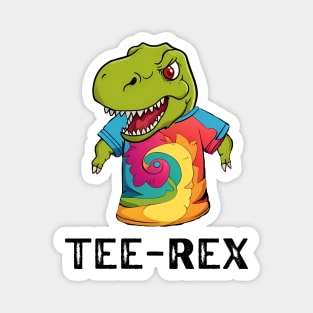 Dinosaur Pun Tee Rex Magnet