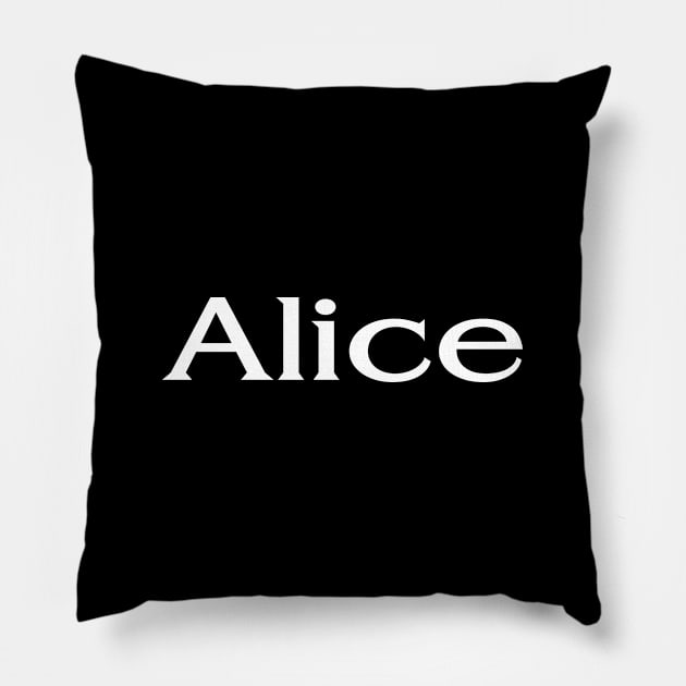 Alice Pillow by ProjectX23Red