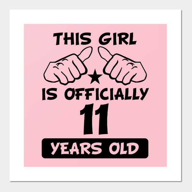 birthday girl 11 years