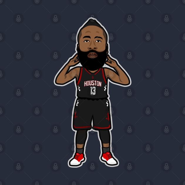 James Harden Cartoon Style vol 2.0 by ray1007