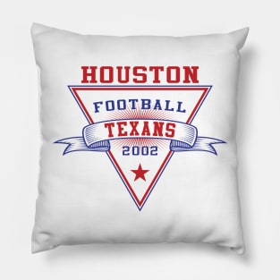 Retro Houston Texans Pillow