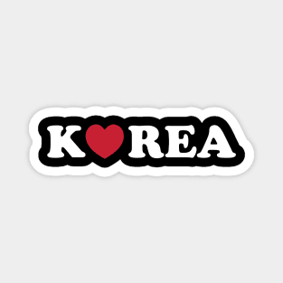 Korea Love Heart Magnet