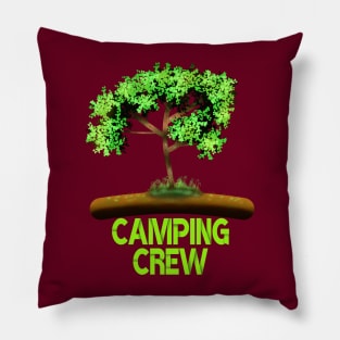 Camping Crew Pillow