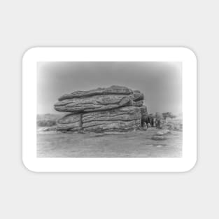 Combestone Tor Dartmoor Devon Magnet