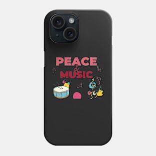 Peace & Music - International day of Peace Phone Case