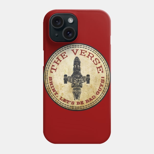 SHINY, LET'S BE BAD GUYS! Phone Case by KARMADESIGNER T-SHIRT SHOP