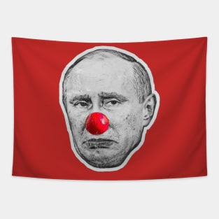 PUTIN CLOWN Tapestry