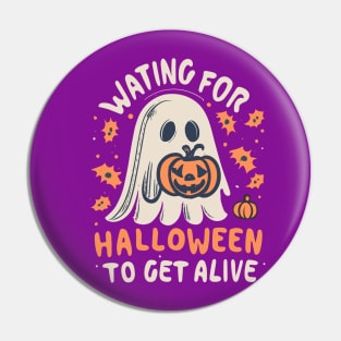 Halloween ghost Pin