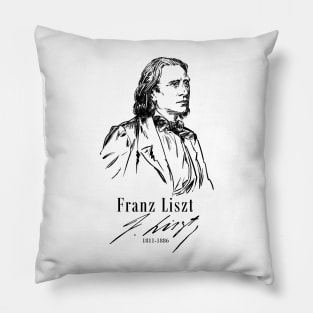 Franz Liszt, Classical Music-Piano Pillow