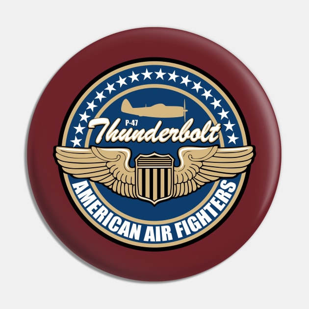 P-47 Thunderbolt Pin by TCP