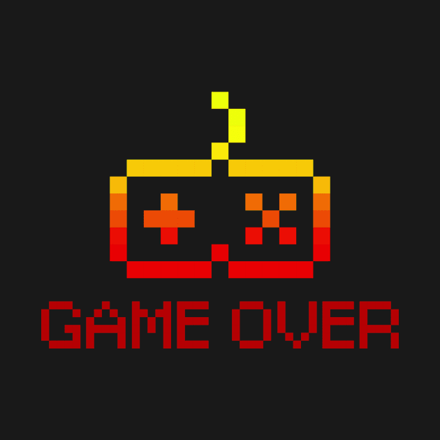 Game Over Pixel by VEKTORKITA