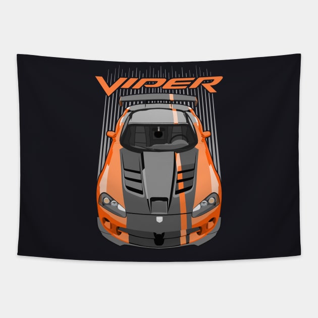 Viper ACR-orange Tapestry by V8social