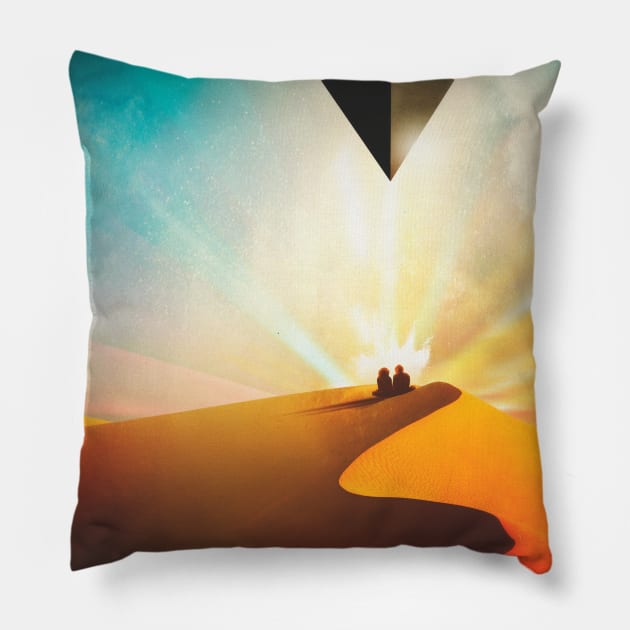 Dune Pillow by lacabezaenlasnubes