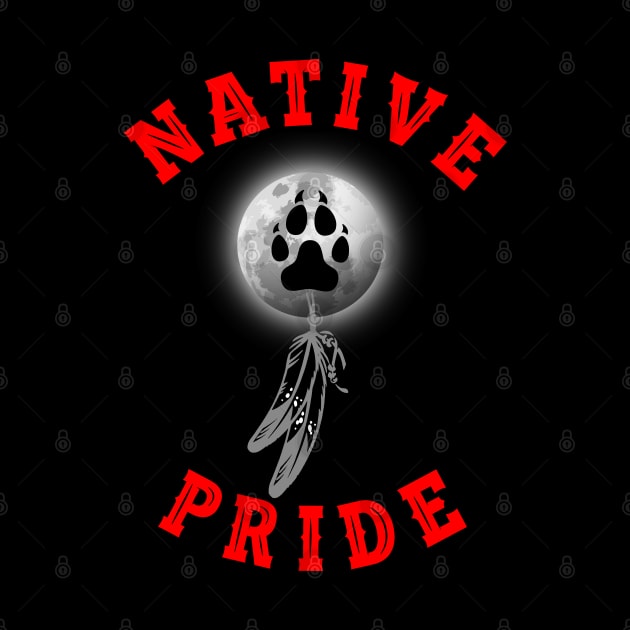 NATIVE PRIDE 7 (WOLF) by GardenOfNightmares