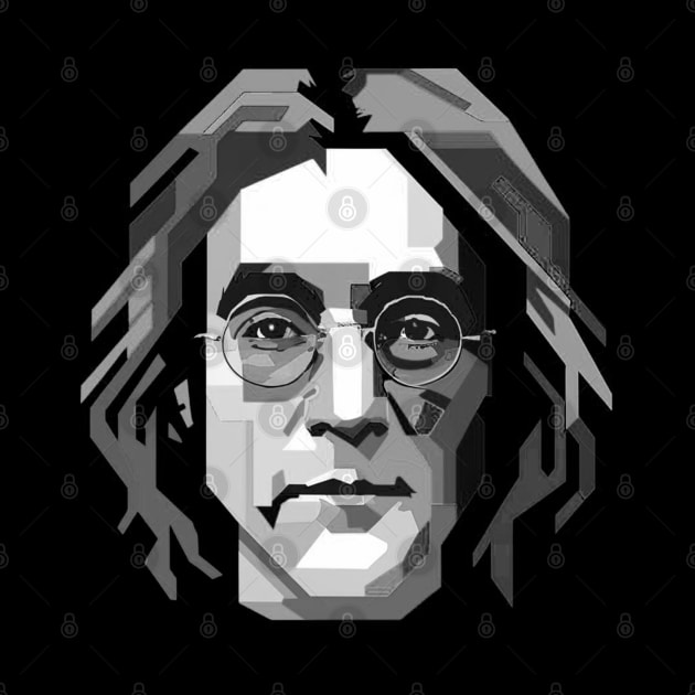 John Lennon WPAP by Aldrvnd