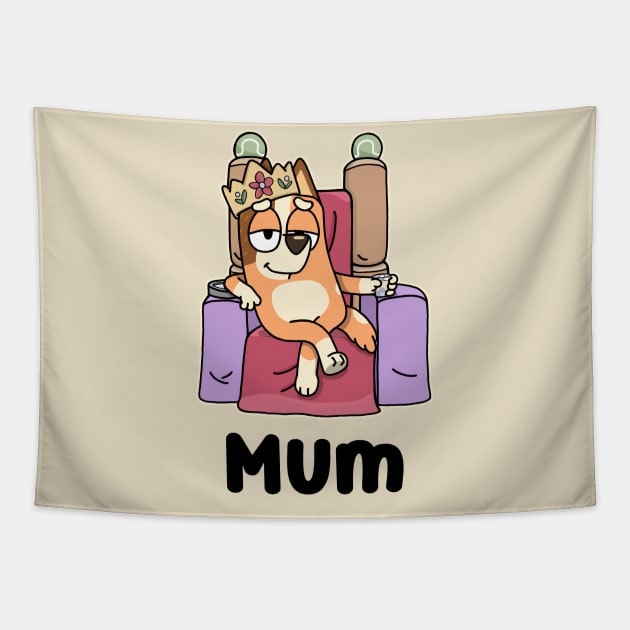 queen mum Tapestry by Otis Prank Calls