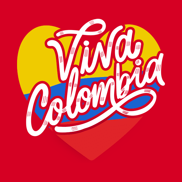 Viva Colombia - Corazón by verde