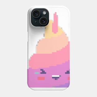 Unicorn poop pixel Phone Case