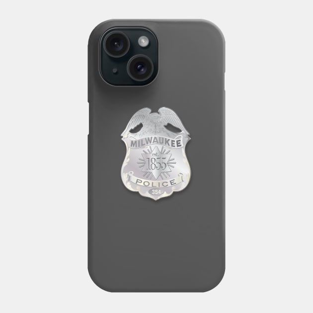 Milwaukee Police Badge Phone Case by chrayk57