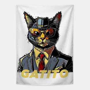 Cat Mafia Tapestry