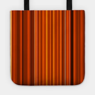 Thin Vertical Stripes Orange Coloured Pattern Light Spectrum Art Tote