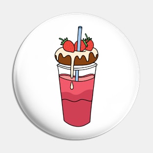 Donut and Smoothie Cup Pin