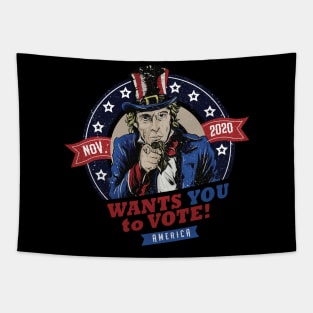 Uncle Sam wants you to vote for America 2020 - Election - America Tapestry