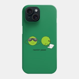 restin' peas Phone Case